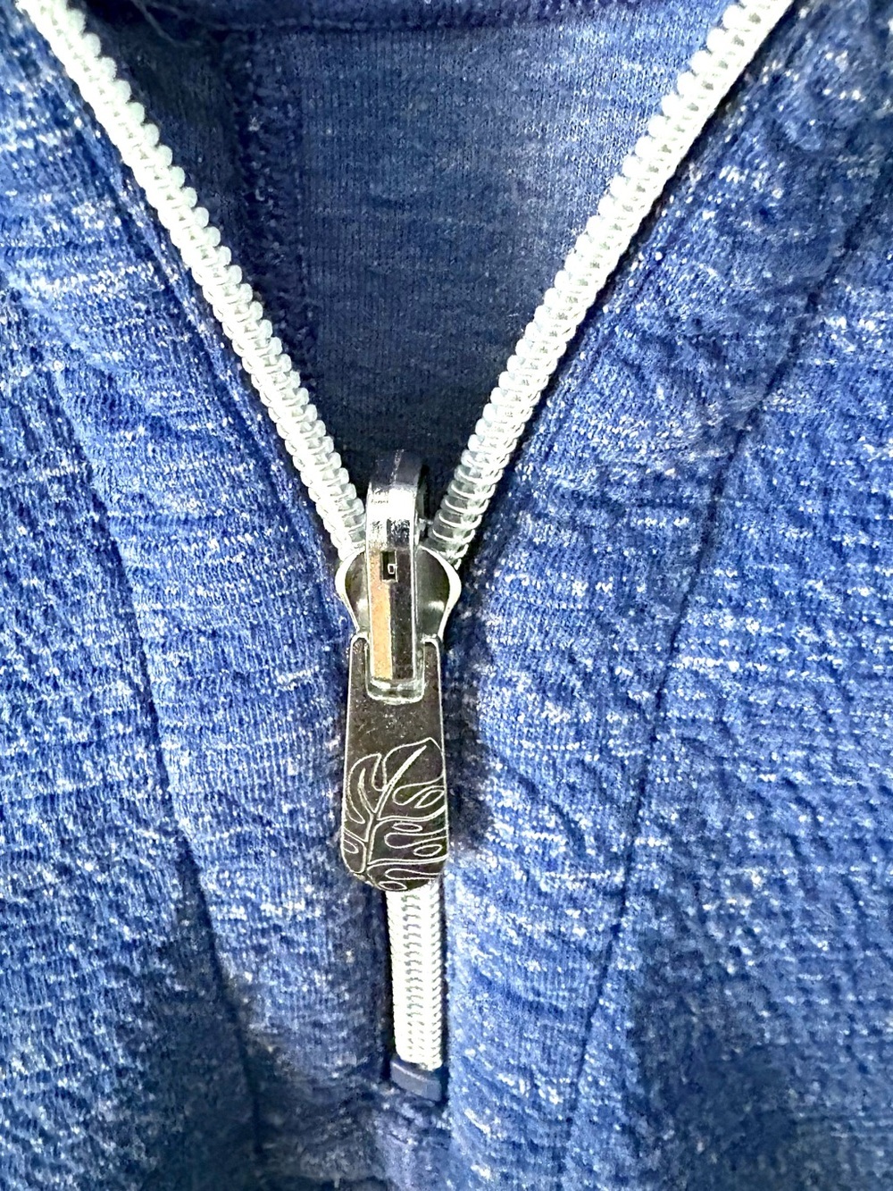 TOMMY BAHAMA New Aruba Half Zip Pullover Sweatshirt, blue - Picture 6 of 7
